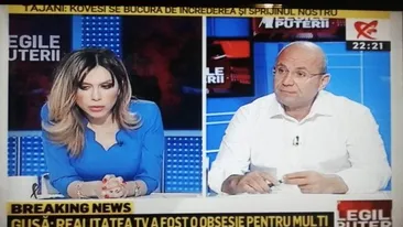 Ce a apărut pe ecranul televizoarelor la ora 12.00, în momentul în care Realitatea TV și-a oprit emisia