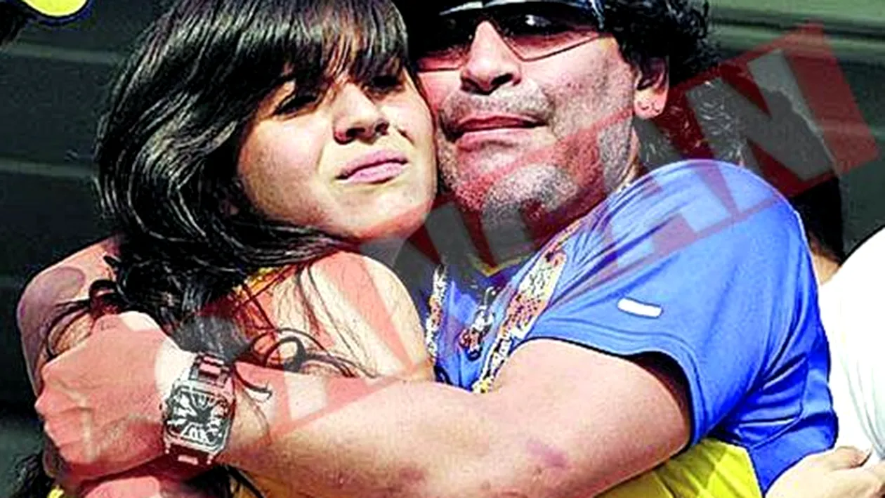 Lui Maradona i-au dat lacrimile cand si-a vazut nepotelul