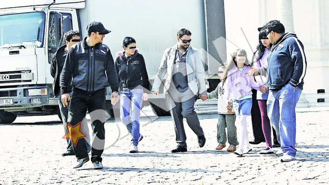 Copiii artistului traiesc intr-o fortareata. Masuri de maxima securitate in palatul lui Salam