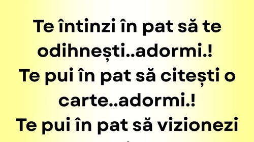 Bancul sfârșitului de săptămână | Paradoxul patului