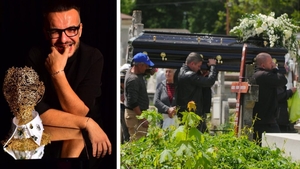 Apariție bizară în cimitir, cu doar câteva minute înainte ca sicriul lui Răzvan Ciobanu să ajungă la groapă