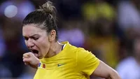 Simona Halep a apărut într-o reclamă luminoasă în Times Square, cu ocazia US Open