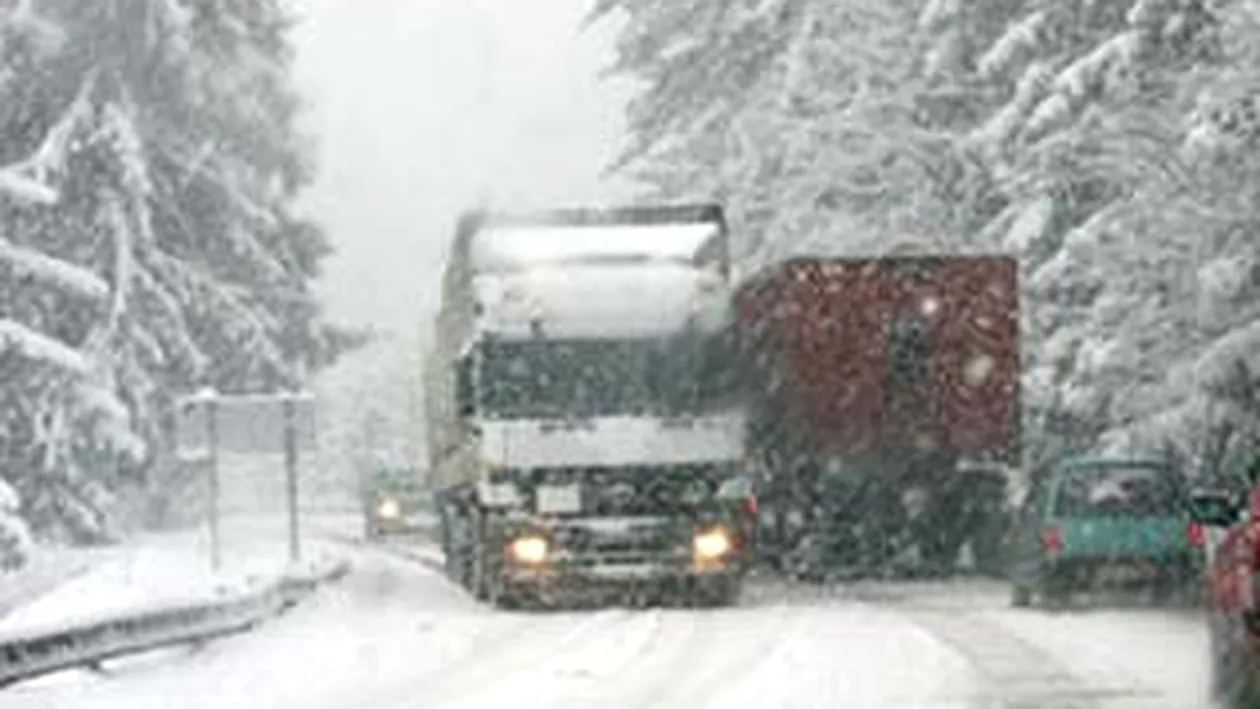 A venit zapada peste Romania! VEZI AICI zonele cele mai afectate