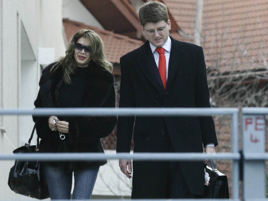 Cristina Spătar şi Alexander Adamescu au fost împreună timp de 8 luni (2007)