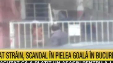Scandal violent la Ambasada Nigeriei din Capitală! Atasatul financiar al institutiei s-a dezbrăcat în plină stradă!