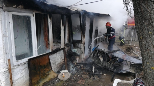 O femeie din Giurgiu a murit arsă de vie în propria casă