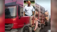 Un primar din Argeș, prins de polițiști la volanul unui camion cu lemne furate. Ce explicații a oferit în fața oamenilor legii