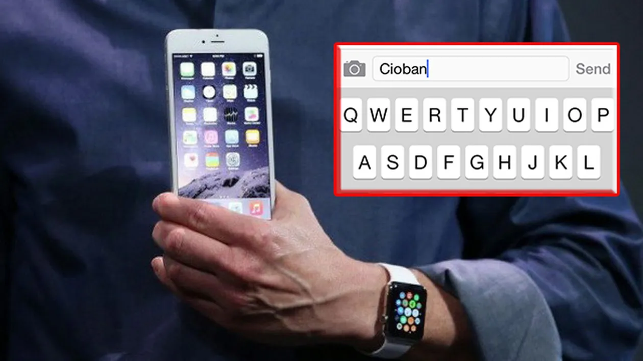 Ce se intampla daca scrii 'Cioban' intr-un SMS, pe iPhone si scuturi telefonul! Nimeni nu stia de asta