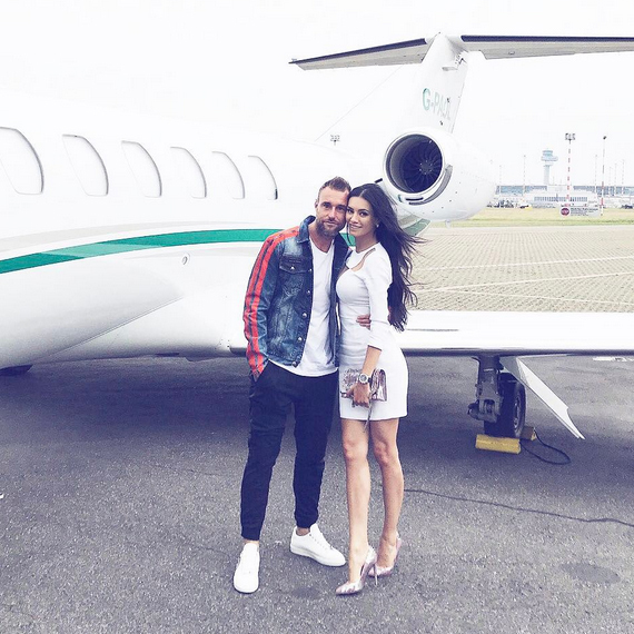 Philipp Plein şi Andreea Sasu