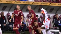 CFR, bătută de Steaua Roșie și la Cluj!