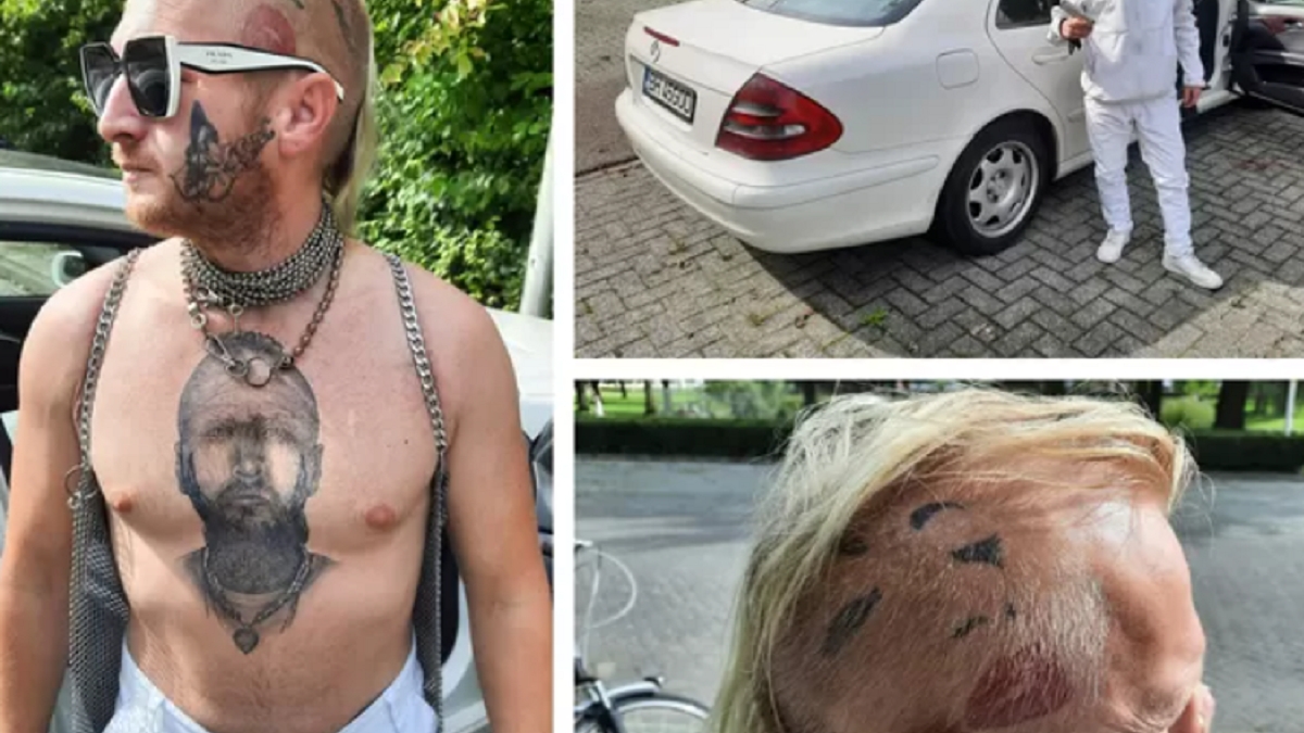 Povestea ireală a lui Valentin, românul care a speriat olandezii. Bărbatul doarme într-un Mercedes și își face nevoile în parc