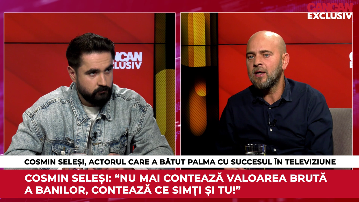 Cosmin Seleși face show la CANCAN EXCLUSIV, dar și de luni până vineri, între orele 18-19, la Pro TV (Foto: captură video)