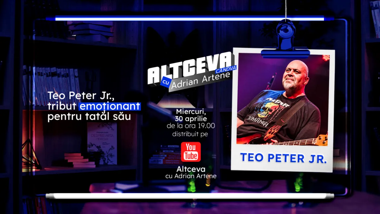 Teo Peter Jr., tribut emoționant pentru tatăl său:  „M-am dus la IML și din păcate...” | ALTCEVA CÂNDVA