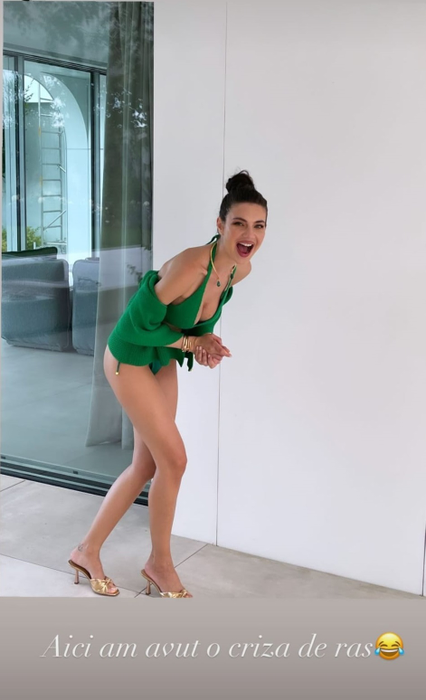 Christina Ich, imagini HOT “scăpate” pe IG Story: “Pe asta nu m-a lăsat Alex să o postez pe feed”