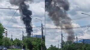 Încă un incendiu puternic la CET Vest din Capitală. Locuitorii sunt în alertă