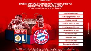 O semifinală de Ligă specială se tratează cu Pariuri Speciale! Ce te inspiră să SuperPariezi la Lyon – Bayern