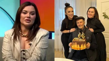Carmen de la Sălciua și-a înmormântat tatăl: ”Cea mai mare suferință”