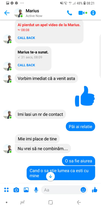 ”Discuțiile” intime 
dintre Marius Elisei și transsexualul Delia Rexha