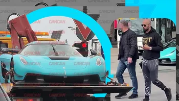 Fraţii Tate şi-au făcut fenta în Capitală cu bolidul de 3 milioane de €, apoi... Bijuteria pe 4 roți a lui Andrew, deocheată și săltată!