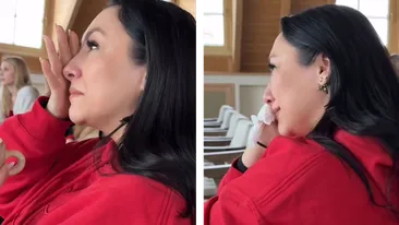 Andra Măruță, în lacrimi chiar în ziua de Crăciun. Cătălin Măruță a filmat tot: ”E genul de om care pune suflet”