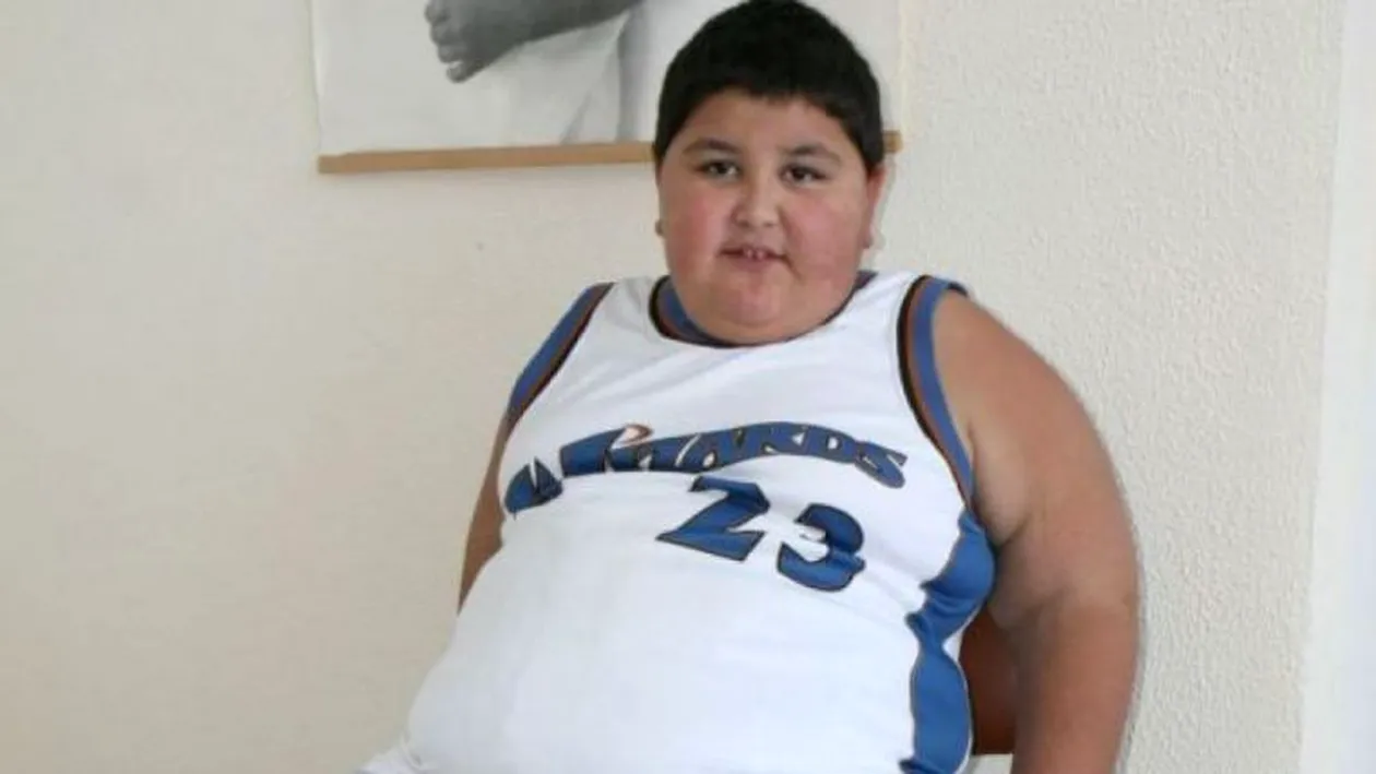 Gabriel a șocat România în 2008. La doar 7 ani, avea 100 kg. Incredibil cum arată acum, la 18 ani