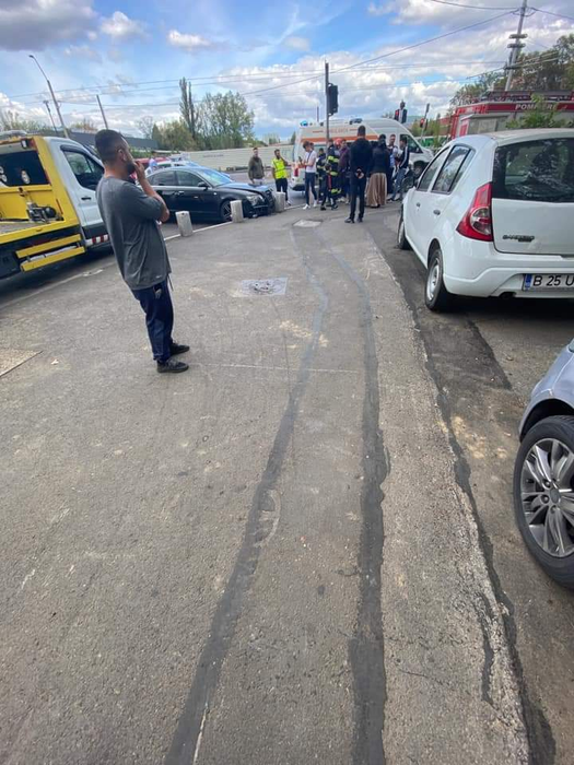 Mașina care a intrat în Range-ul Andreei Bălan