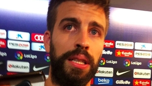 Pique în lacrimi la finalul meciului Barcelona- Las Palmas, 3-0!