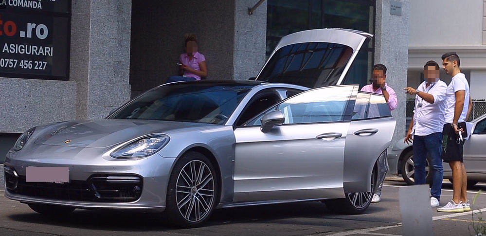 Ginerele lui Traian Băsescu, patronașul Tomată, și-a luat Panamera țiplă de 120.000 €!