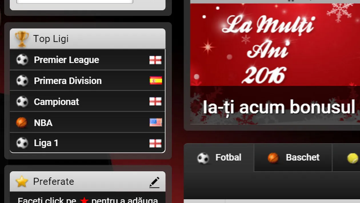 Super-bilet jucat de un bucureştean la pariuri: şi-a înmulţit banii de 15 ori