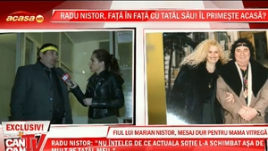Marian Nistor nu vrea o relaţie cu fiul său! Radu: "Te iubesc, m-ai crescut ca pe o floare, am bentiţă, am şi pentru tine"