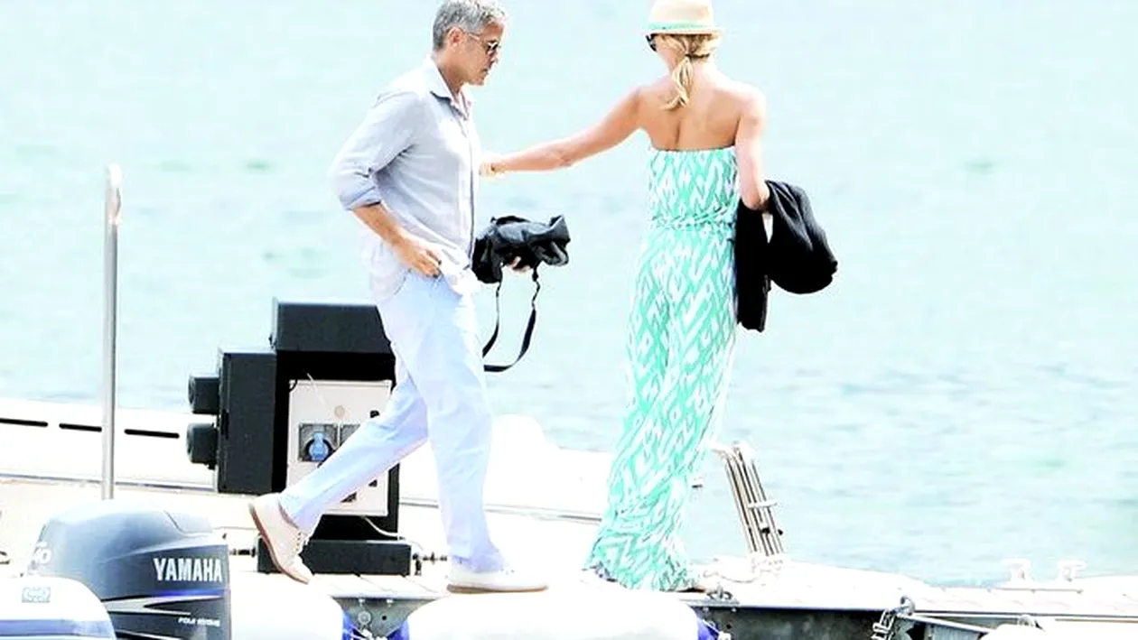 George Clooney se hotaraste greu. Si-a primit iubita in casa dupa un an