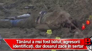 Imagini socante! Un baiat de 19 ani a fost ucis in bataie si aruncat in garla! I-au despicat capul cu parul!