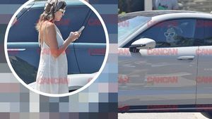 Graviduţa Emily Burghelea, în rochiţă transparentă, nu a mai ţinut cont de nimic! Şi-a etalat burtica în toată splendoarea