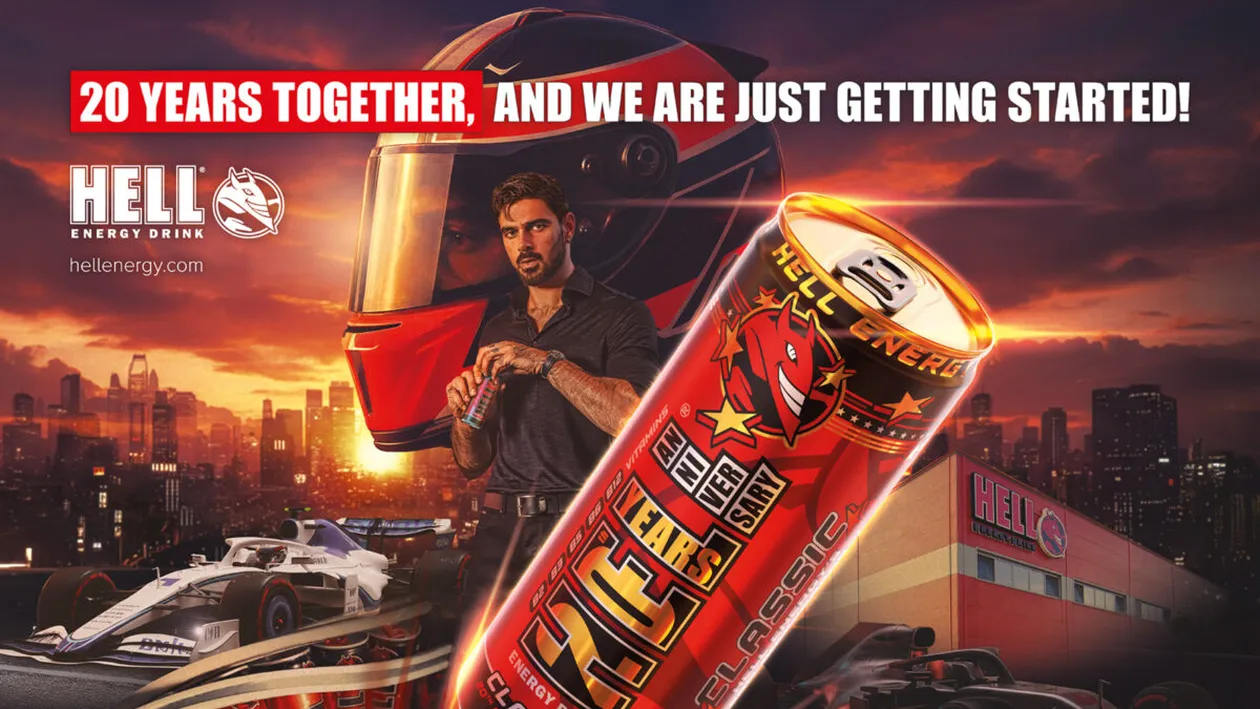 (P) Ediția aniversară a dozei HELL ENERGY - creată în colaborare cu Michele Morrone