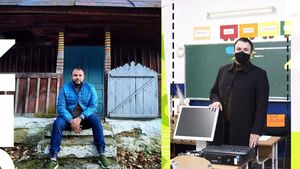 Povestea voluntarului care vrea să schimbe România. “Fericirea mea este în zâmbetele oamenilor”