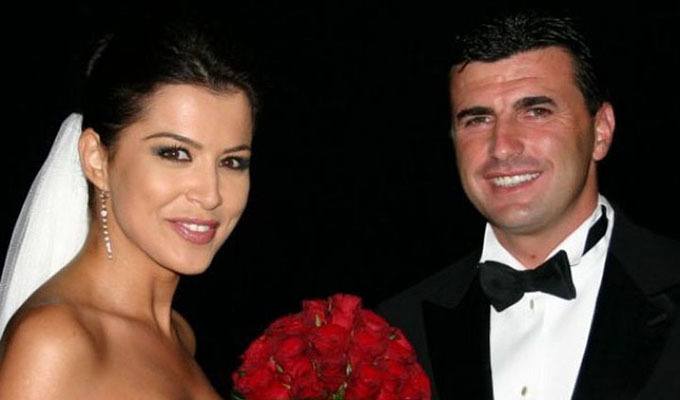 Simona Pătruleasa şi soţul ei, Sabin Ivanof