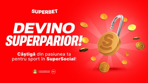 (P) Exclusiv în România: Inspiri, ești copiat și încasezi în SuperSocial! Superbet lansează programul SuperPariori