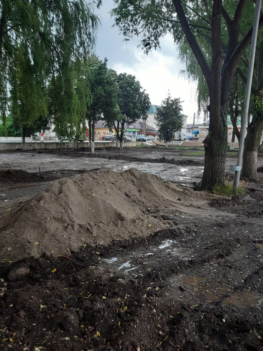 Locul unde va apărea parcul pescarilor, în comuna fără pescari