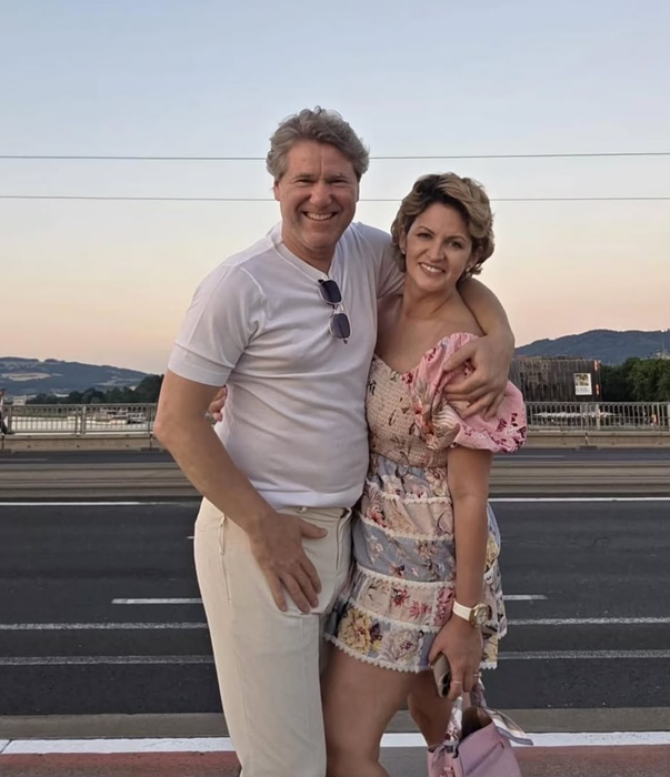 Florin Răducioiu și Andreea/ sursă foto: Instagram