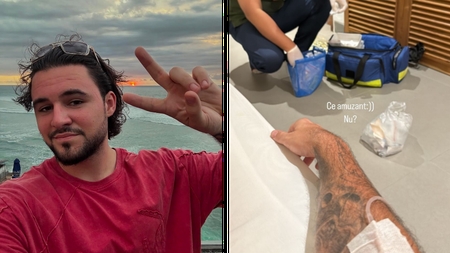 Mario Fresh, pe perfuzii în Bali! Ce a pățit iubitul lui Nadd Hu