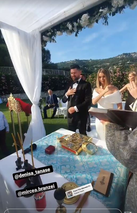 Denisa Tănase și Mircea Brânzei s-au căsătorit în secret la Nisa! Artista a avut o rochie de mireasă simplă, dar sexy | FOTO & VIDEO