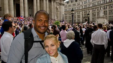 Andreea Ibacka a fost pentru prima oara la Londra! Cabral a alergat-o ca nebunul ca sa simta pulsul orasului!