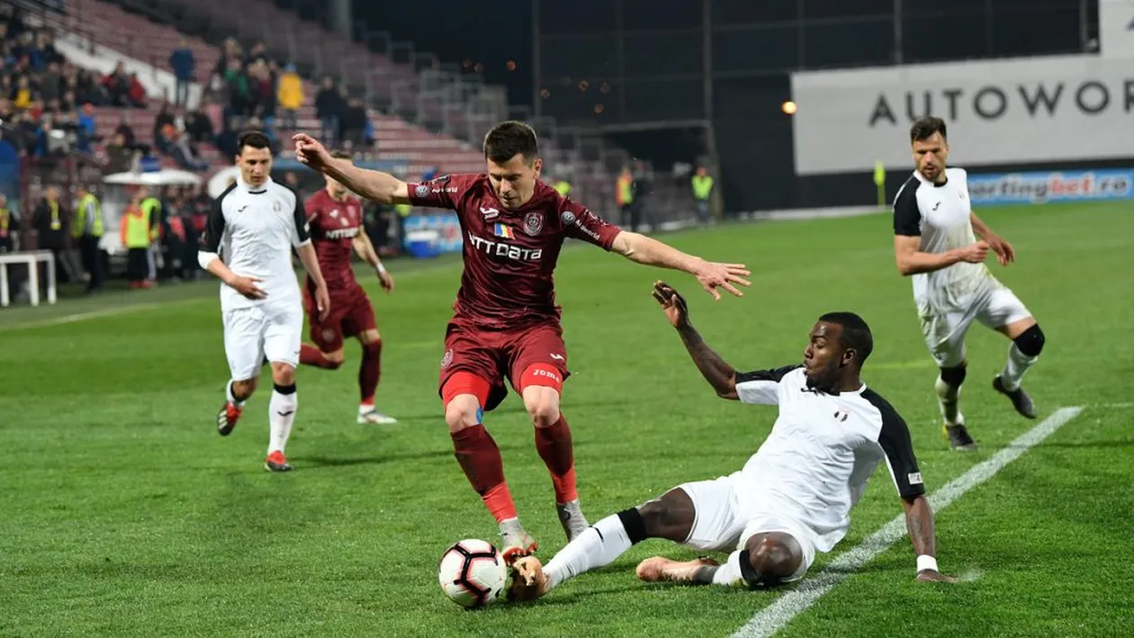 Un fleac, i-au ciuruit »» CFR Cluj, 99% campioană după ce a zdrobit Astra la Giurgiu!