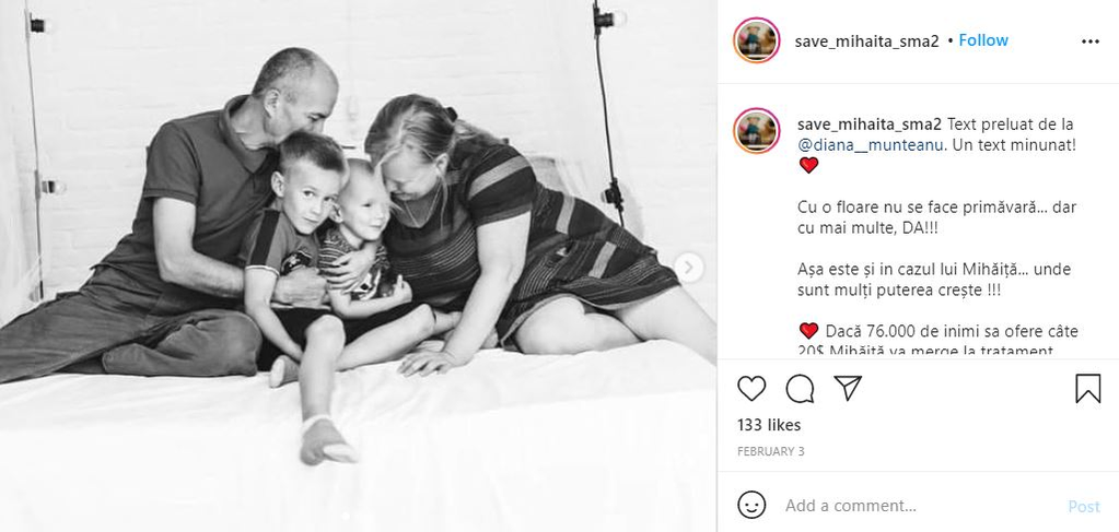 Bianca Drăgușanu, în misiunea de salvare a lui Mihăiță Reaboi care se luptă cu o boală nemiloasă. Adelina Pestrițu și Alina Ceușan se numără printre vedetele care au făcut donații pentru el