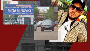 Trupul neînsuflețit al lui Versace, ridicat de la INML și dus la capelă. CANCAN.RO are primele imagini!