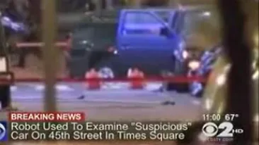 VIDEO Times Square evacuat din cauza unei masini in care era amplasata o bomba!
