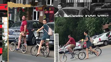 Corina Caragea își ține soțul „în priză” cu... bicicleta