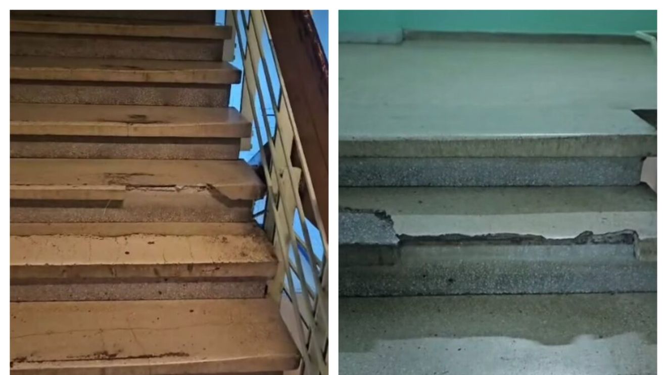 Tragedie la Spitalul Județean din Reșița! Un bărbat și-a pierdut viața în urma prăbușirii unei trepte