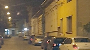 Apariție stranie! Ce a fotografiat un bărbat aseară, pe o stradă din Târgu Mureș