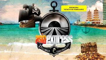 Emisiunea ”Asia Express” Live Stream Online pe Antena 1- Ediția de luni, 17 februarie. Video